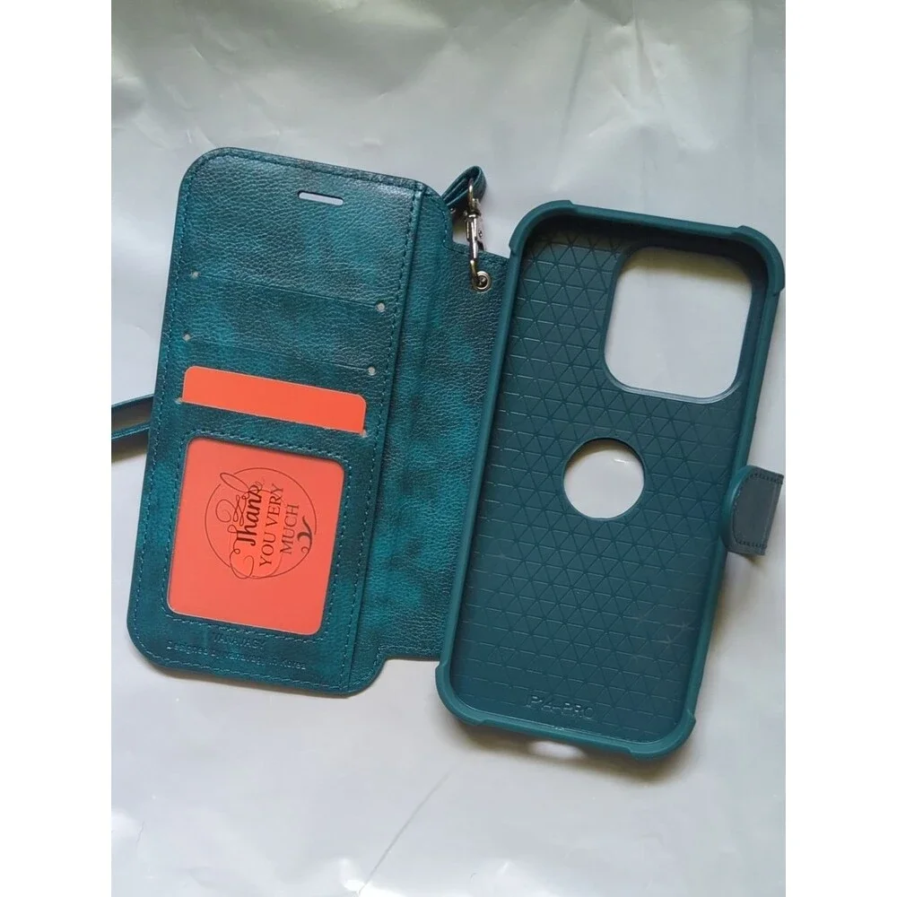 iPhone 14 Pro Wallet Wrist Case